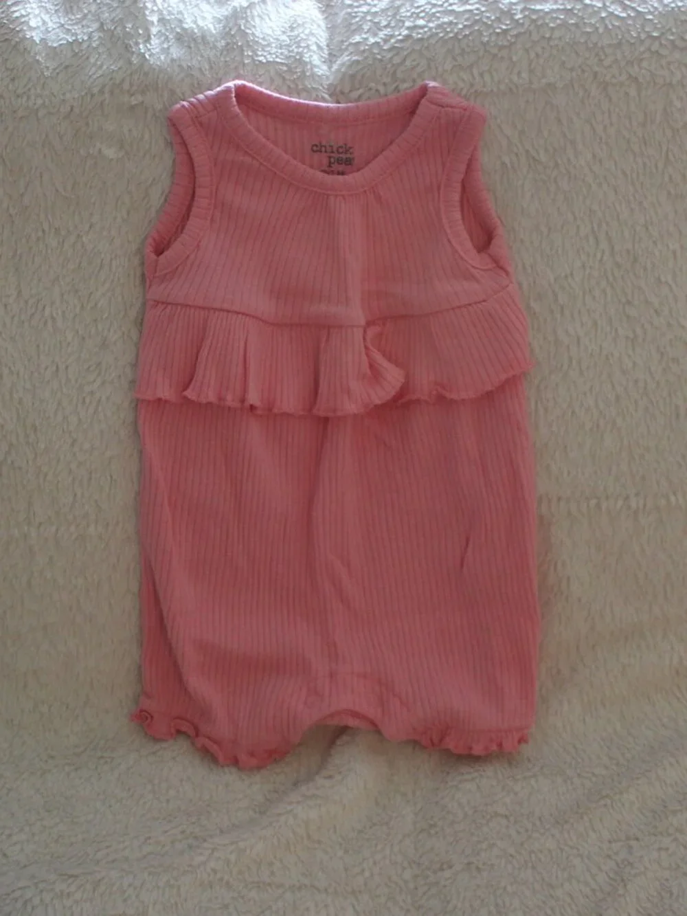 Lot of 4 Baby Girl Rompers 0-3 Months
